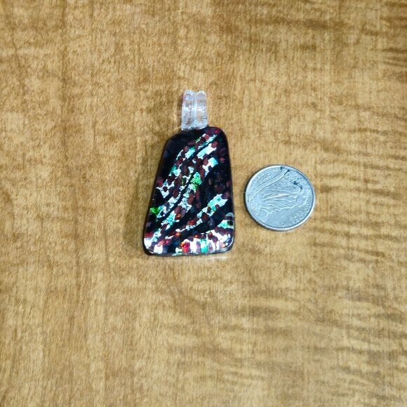 Glass Pendant Jewelry Lot #78 - Picture 4 of 6